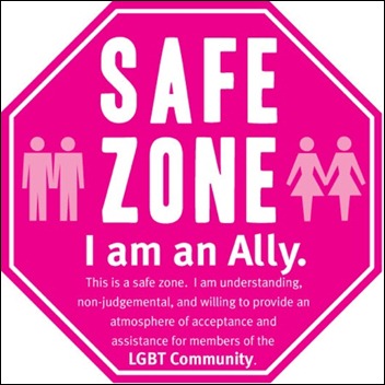 Lgbt Safe Zone. In trying to prevent same-sex